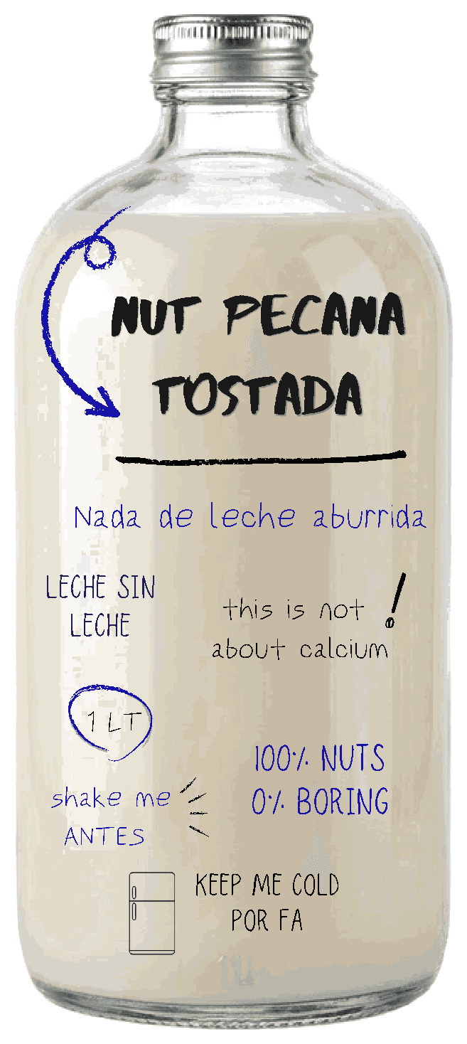 Nut Pecana Tostada front bottle